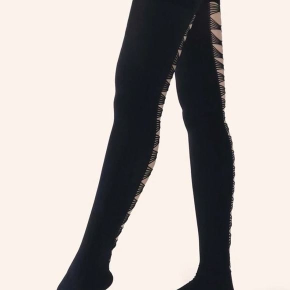 Over Kness Fancy Decorative Stockings - Picture 8 of 10